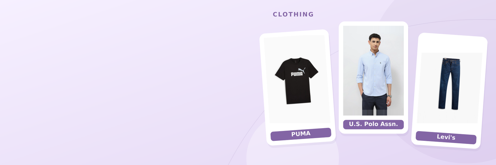 PUMA Men's Two Colour No. 1 Logo Tee - Black, 684708-01, U.S. Polo Assn. Men's Tailored Fit Oxford Shirt - Light Blue, Levi's 501 Original Fit Men's Jeans - Dark Wash, 005013373