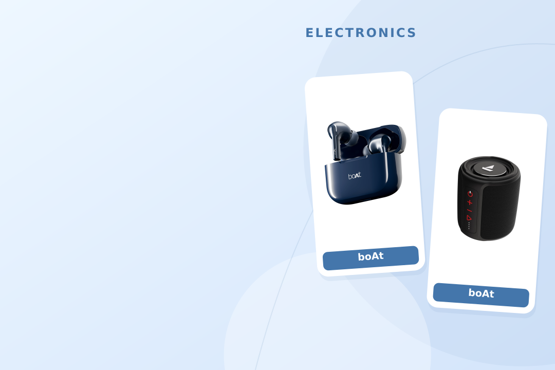 boAt Airdopes 161 True Wireless Earbuds - Cool Sapphire, boAt Stone 352 Bluetooth Speaker - Black