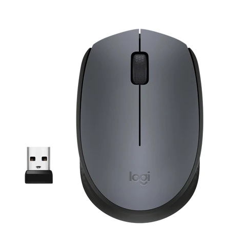 Logitech M170 Wireless Mouse - Grey/Black